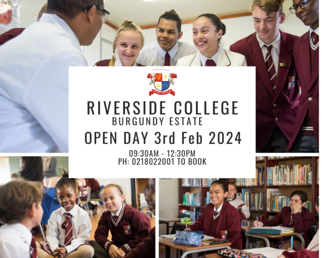 UPCOMING OPEN DAYS – NEXT 3rd FEBRUARY 2024!